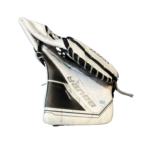 Bauer Supreme Mach - Ensemble complet de gardien de but Pro Stock d'occasion (blanc/noir)